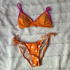 Orange bikini